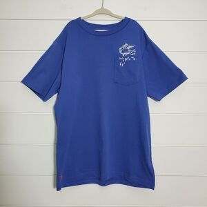 Polo Ralph Lauren Boy's Marlin-Embroidered Cotton Pocket Tee. Size M (10-12)